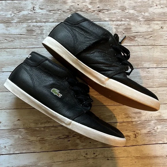 Lacoste | Shoes | Lacoste Sport Mens High Too Sneakers Black  display picture 1
